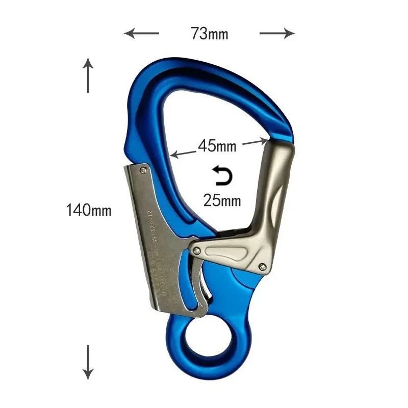 Cuerda de Seguridad de 12 mm para Electricistas, Ajustable en Altura, Cinturón Plano para Prevención de Caídas, Equipo de Seguridad para la Construcción