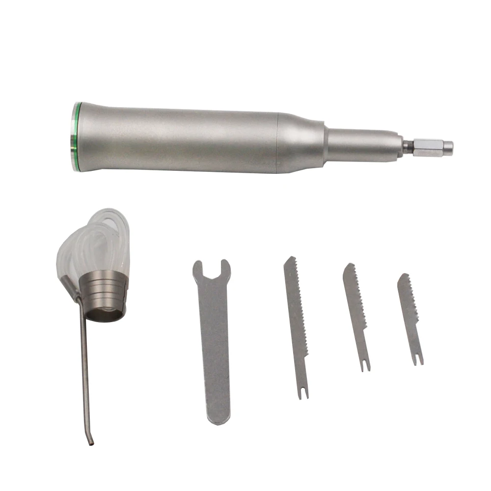 Sierra de mano para cirugía oral dental, para implantología, con hoja de sierra recíproca, para reducción ósea, accesorios de odontología