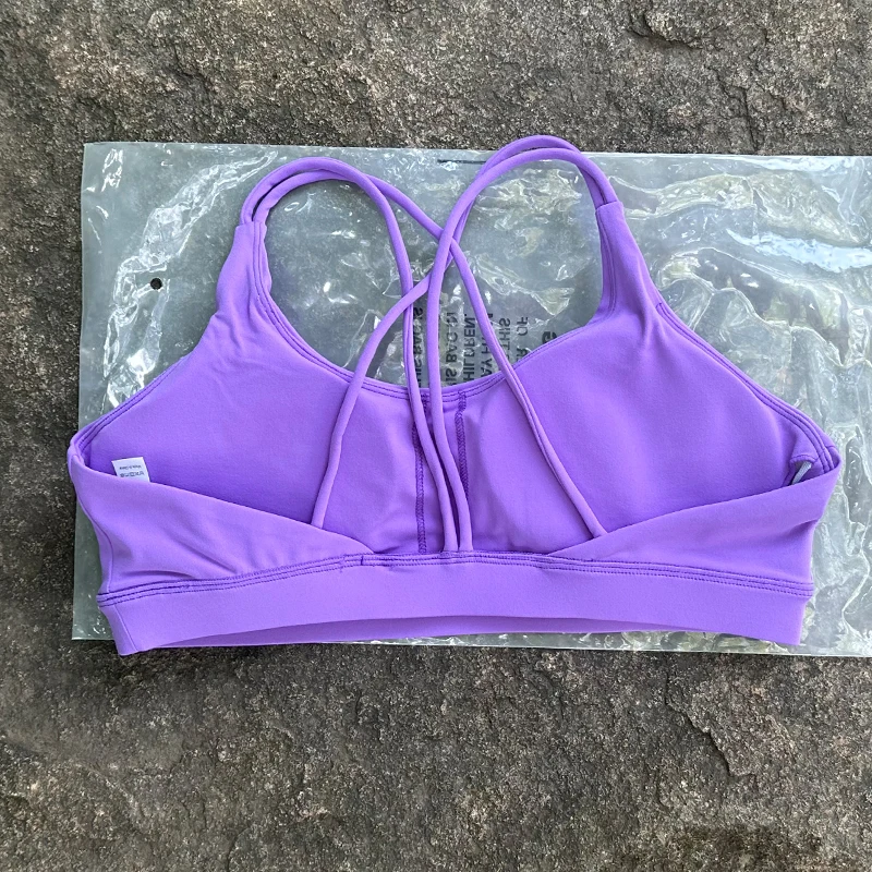 Sujetador deportivo para mujer, sujetador a prueba de golpes, parte de atrás bonita y deportiva, antiflacidez, para correr, ropa externa, entrenamiento, Fitness, tanque, sujetador de Yoga