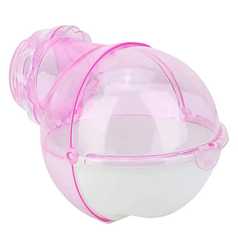 Baño para hámster, inodoro para hámster, ratón, Gerbille, jaula para mascotas, baño, sala de arena, juguete, casa acrílica, suministros para mascotas pequeñas, accesorios