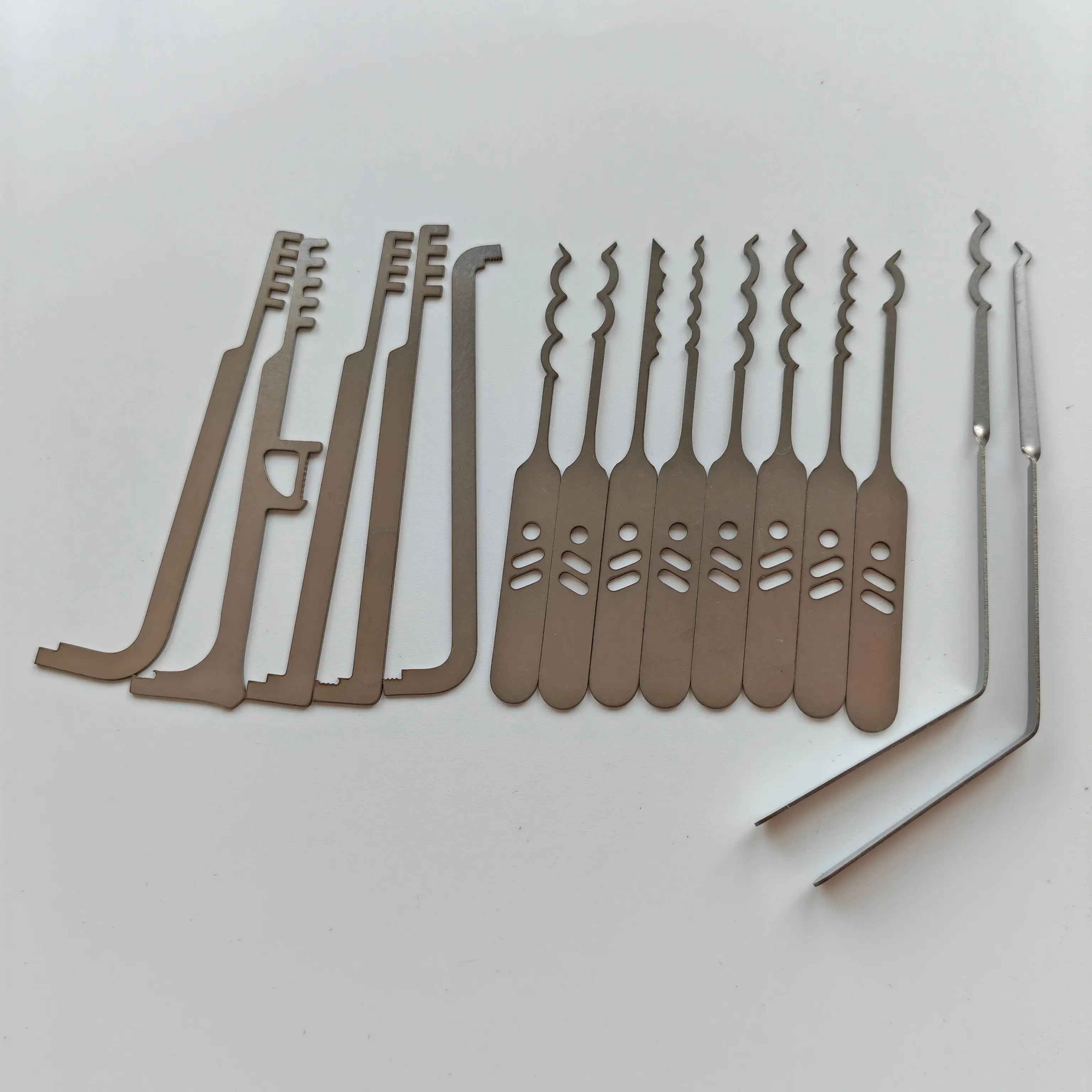 Kit Multiherramienta EDC para Cerrajero - Juego de Ganzúas para Reparación de Puertas de Coche con Ganzúas de Vídeo para Herramientas Eléctricas
