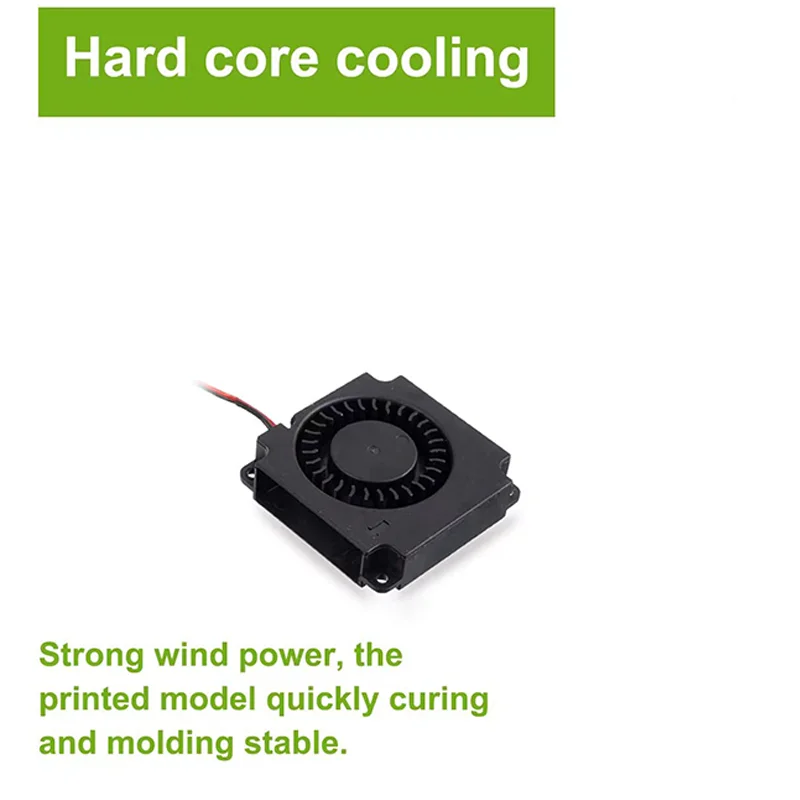 2 Ventiladores Originales Creality 4010, Ventilador de Extrusora DC 24V para Creality Ender 3/Ender 5/CR6 SE, Ventiladores de Refrigeración para Impresora 3D