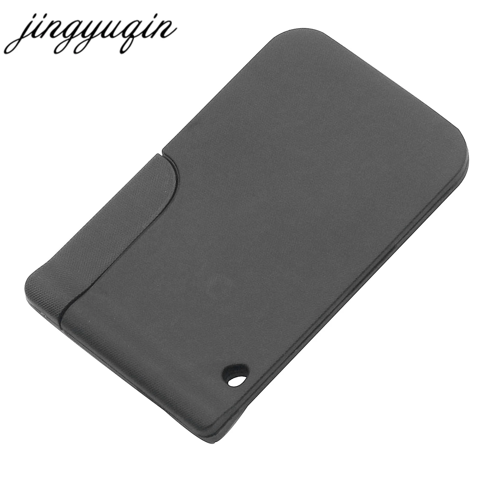 Jingyuqin 10 unids/lote 433Mhz ID46 PCF7947 Chip y inserción de hoja pequeña tarjeta de llave inteligente remota para Renault Megane Scenic Grand 3 botones