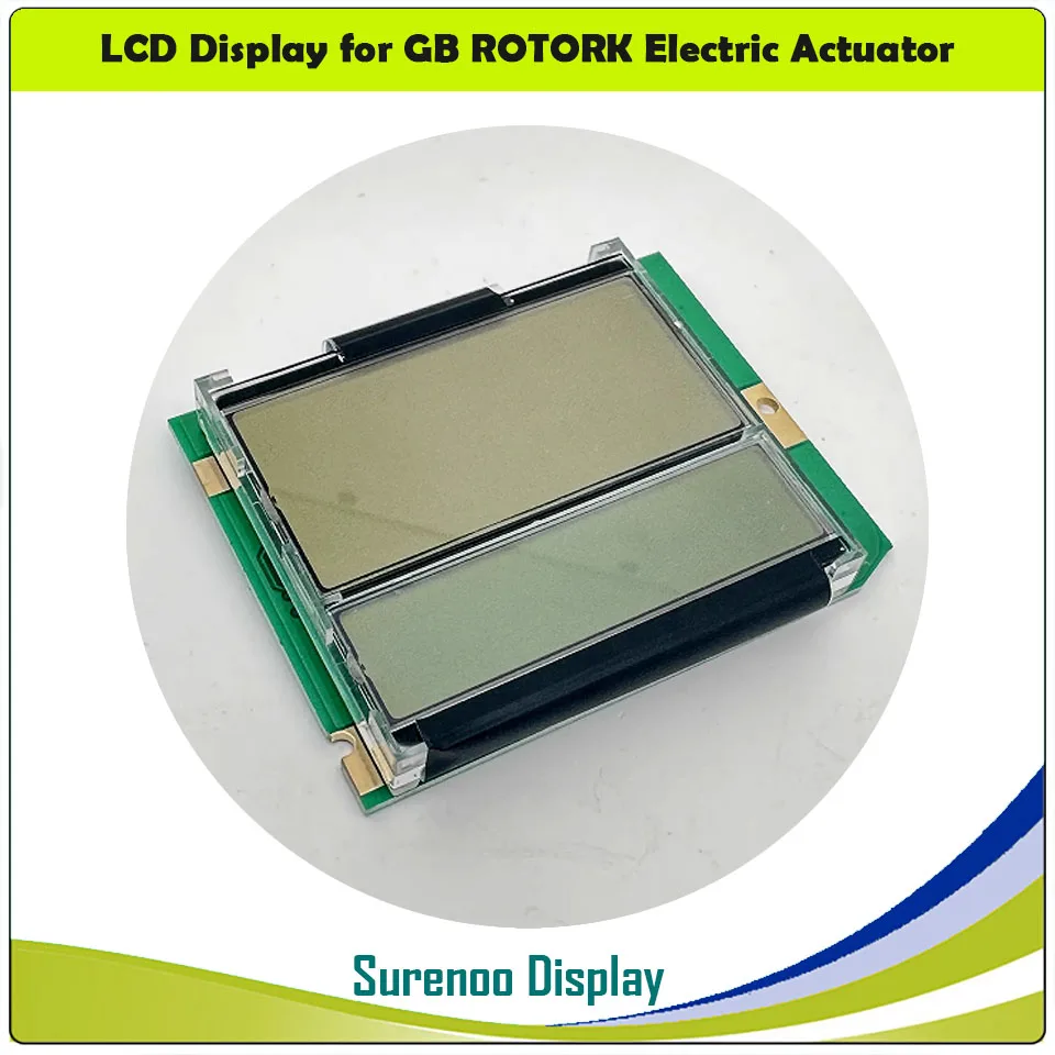 Surenoo nuevo H48140-01 111-3119-0592 pantalla del Panel del módulo LCD para reparación de reemplazo del actuador eléctrico GB ROTORK