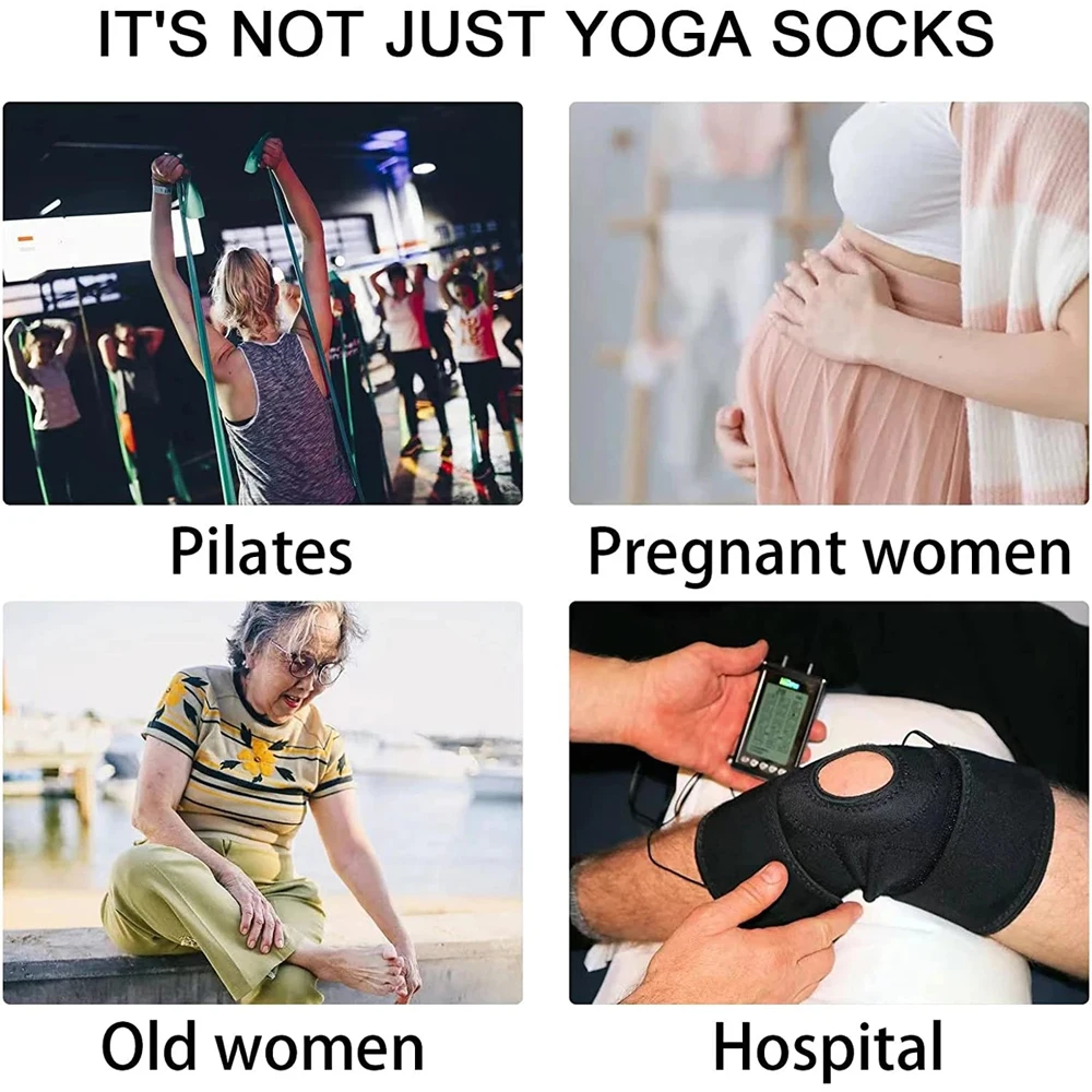 Calcetines de Yoga transpirables de alta calidad para mujer, medias antideslizantes de silicona para Pilates, calcetines de algodón para entrenamiento físico y danza de Ballet