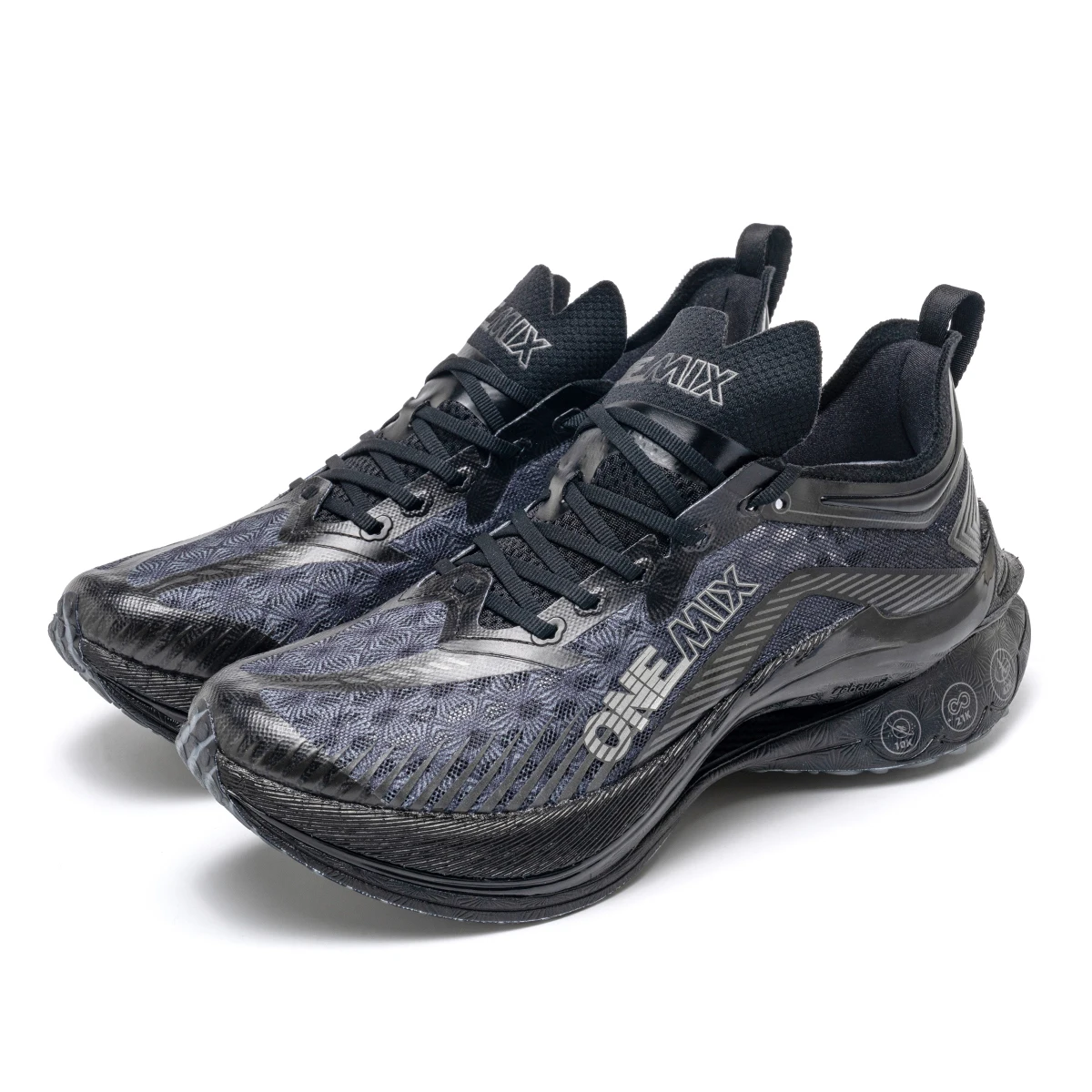 ONEMIX, nuevas zapatillas de correr para maratón con placa de carbono para hombre, zapatillas deportivas profesionales antideslizantes ultraligeras con rebote