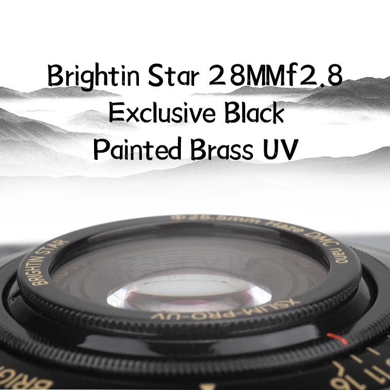 Filtro de lente de protección UV Brightin Star, 25,5mm, UVP, especializado para lentes de montura M de 28mm F2.8 Leica