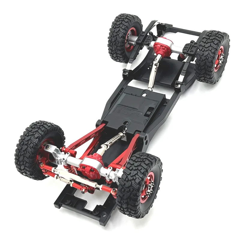 Eje Delantero y Trasero de Metal para MN78 MN82 con Eje de Transmisión de 3mm a 4mm, CVD1/12, Piezas de Mejora y Accesorios para Coche RC