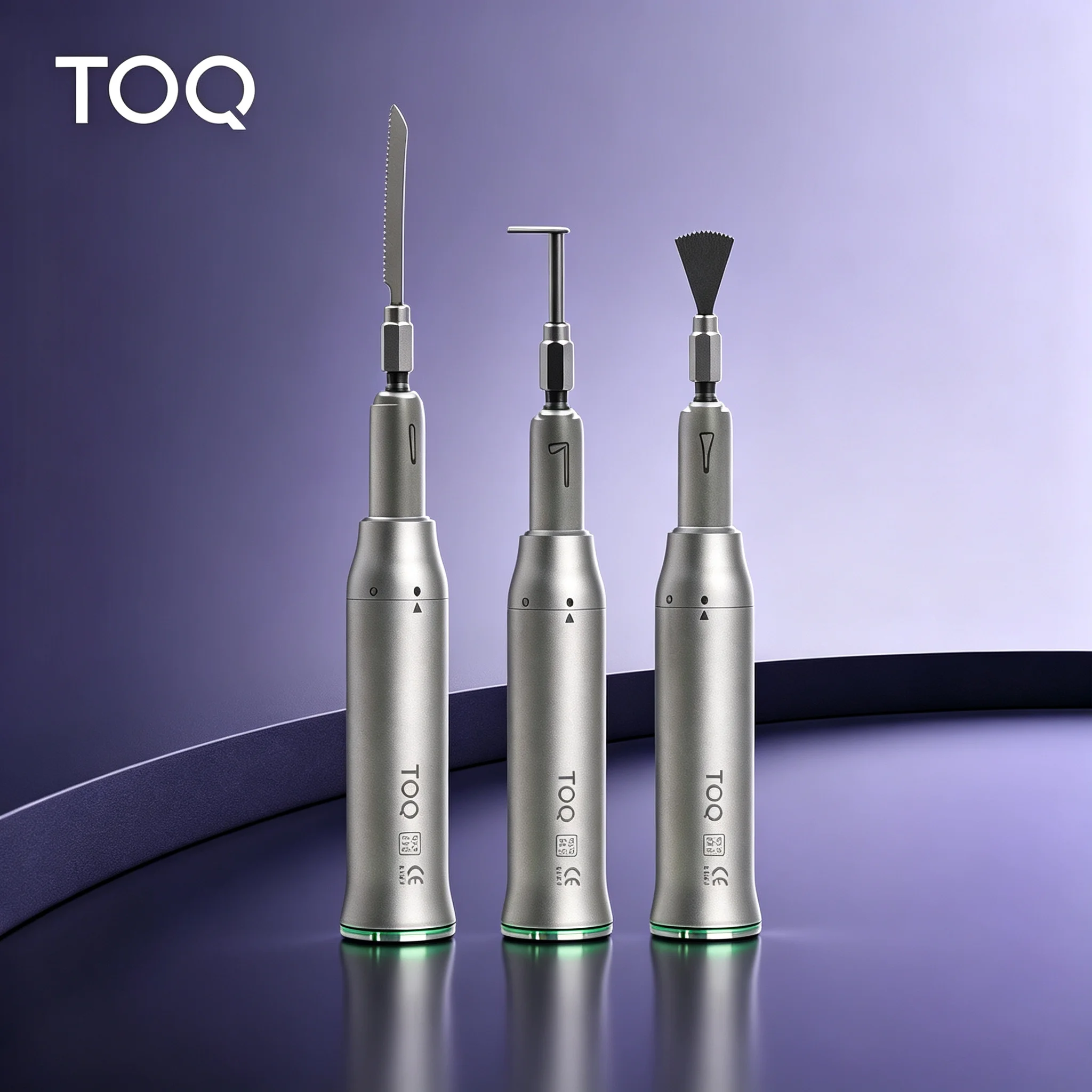 Kit de sierra recíproca dental para cirugía oral, acero inoxidable, cuchillas reemplazables, conducto de agua externo, compatible con motor tipo E