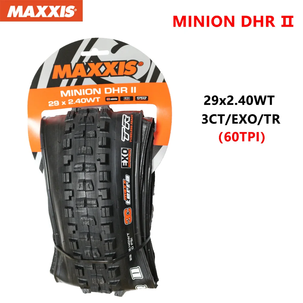 MAXXIS MINION DHR II/DHF neumático de bicicleta de montaña 26x2,5 27,5x2,5/2,6/2,8 29x2,3/2,4/2,5/2,6 MTB neumáticos de bicicleta de montaña Downhill Enduro Trail