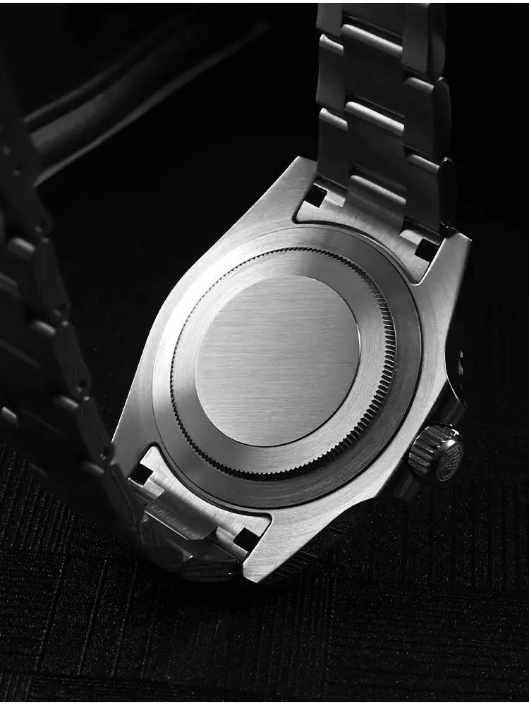 San Martin versión mejorada 40mm Water Ghost Diver reloj hombres relojes mecánicos automáticos de lujo zafiro impermeable 200m SN0017