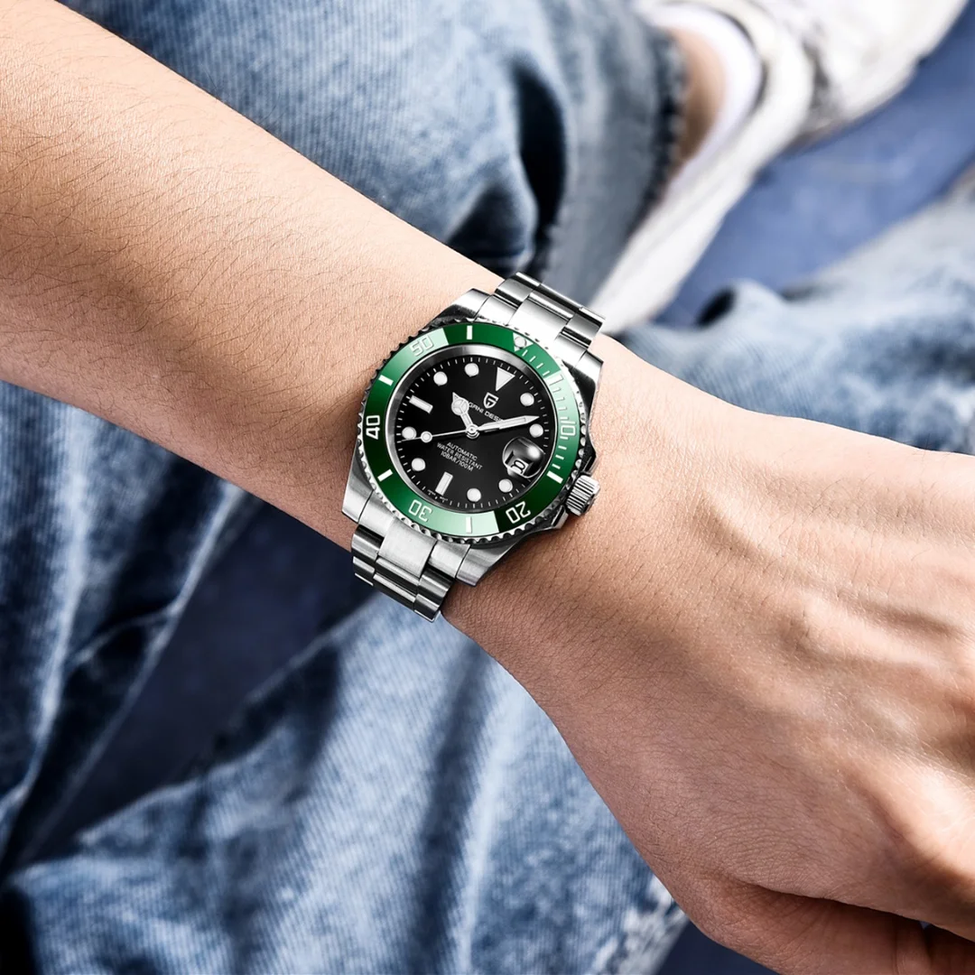 Reloj Mecánico Automático para Hombre PAGANI Design 2026, Miyota 8215, Cristal de Zafiro, 40 mm, Acero Inoxidable, Resistente al Agua