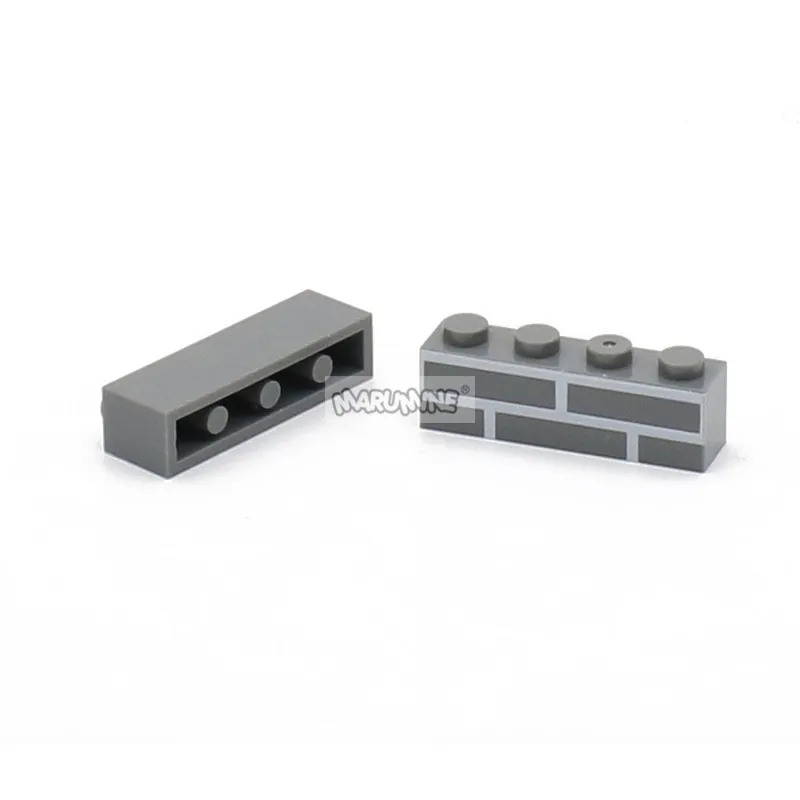 Marumine ladrillos MOC 100 Uds 1x4 casa pared bloques de construcción piezas de cubo compatibles con 15533 piezas de accesorios de Idea de construcción