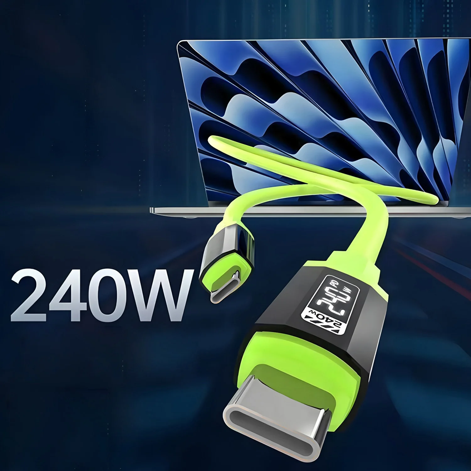 Cargador de carga rápida tipo C para Samsung Huawei Xiaomi Cable de cargador rápido USB tipo C sincronización de fecha Cable cargador de Cable trenzado de nailon