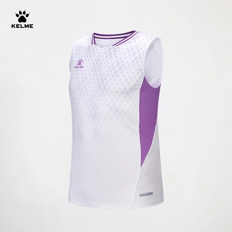 Chaleco de Fútbol Kelme para Hombre, Camiseta Deportiva para Correr, Traje de Entrenamiento sin Mangas, Secado Rápido, Transpirable, Manga Corta