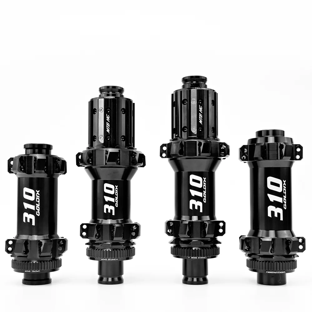 GOLDIX GDX310-trinquete de freno de disco para bicicleta de montaña, 28H, Naben, bloqueo central, 36T, delantero, 110x15, trasero, 148x12mm, ultraligero
