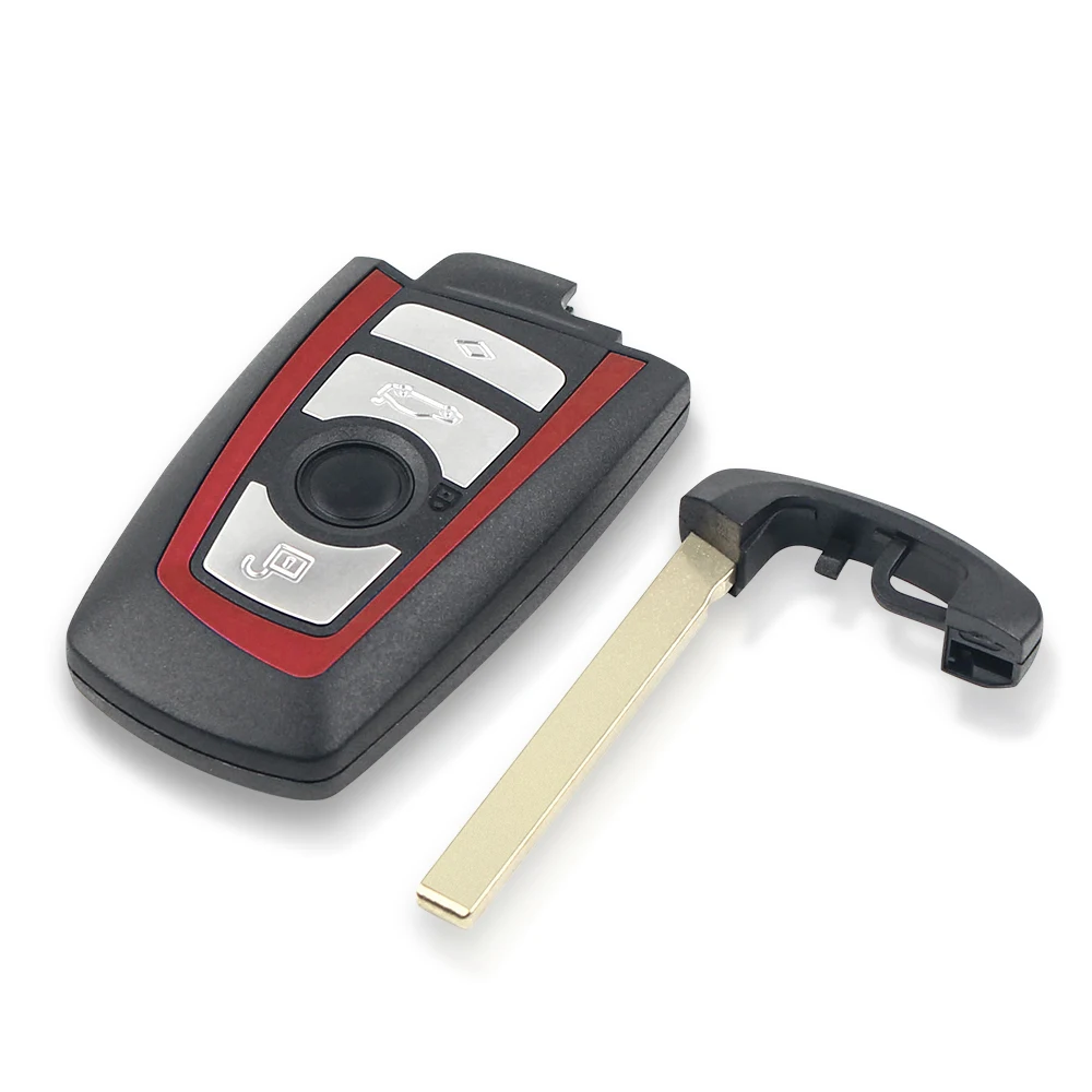 KEYYOU-llavero remoto de 3/4 botones para BMW 5 7 F Series FEM/BDC,CAS4,CAS4 + 2012-2017 YGOHUF5662/YGOHUF5767 315/433/868Mhz nuevo