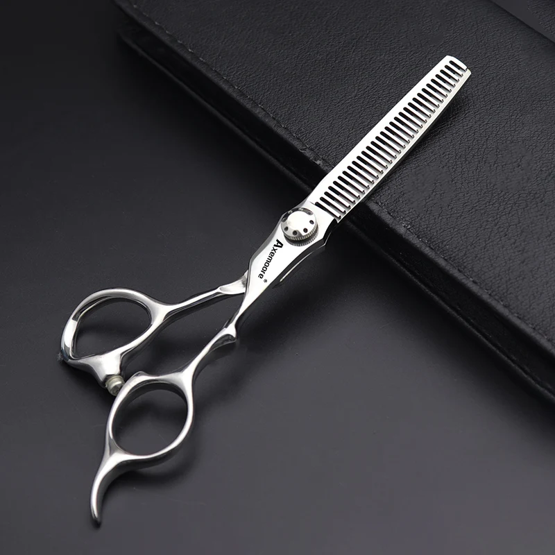Tijeras de Peluquería Profesionales para Salones de Belleza, Tijeras de Barbero para Cortar, Entresacar y Peinar