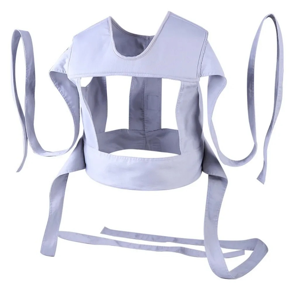 Chaleco de sujeción para pacientes mayores, cinturón de sujeción para personas encamadas, paralizadas, atadas, traje de sujeción para silla de ruedas, cinturones de fijación seguros.
