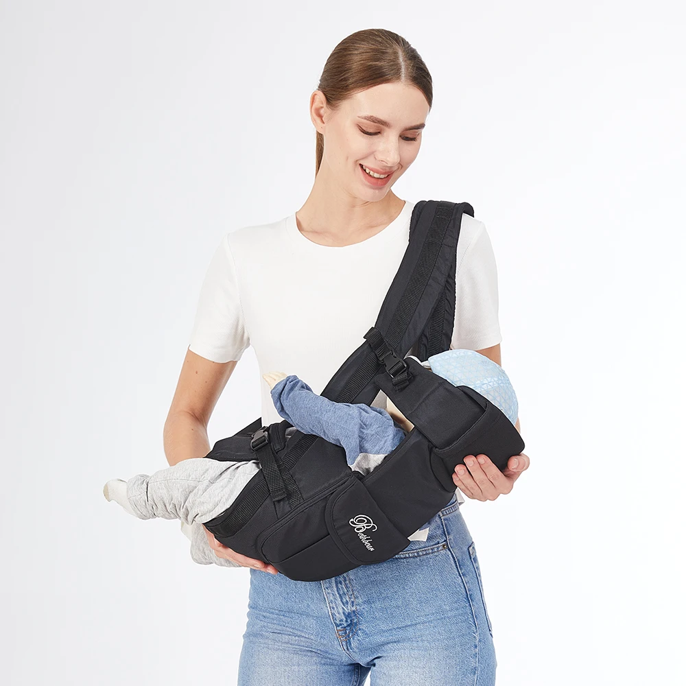 Portabebés, portabebés ergonómico 4 en 1, portabebés fácil ajustable para recién nacidos y niños pequeños