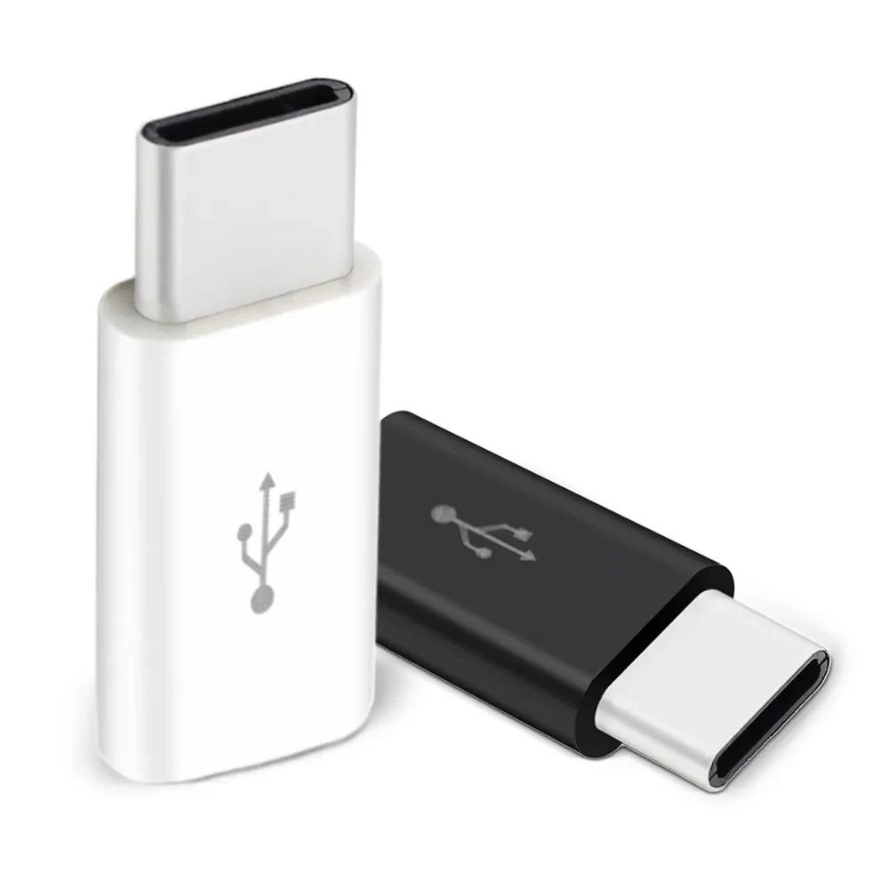 1/5/10 Uds Micro USB hembra a tipo C macho adaptador convertidor para teléfono inteligente Android tableta USB tipo C a conector Micro USB