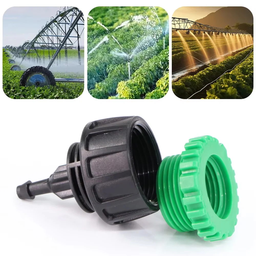 Conector de grifo para manguera de jardín, 2 uds., rosca hembra de 1/2 "3/4" a adaptador de 4/7mm, 8/11mm y 16mm, accesorios para microtubos de goteo, juntas de riego