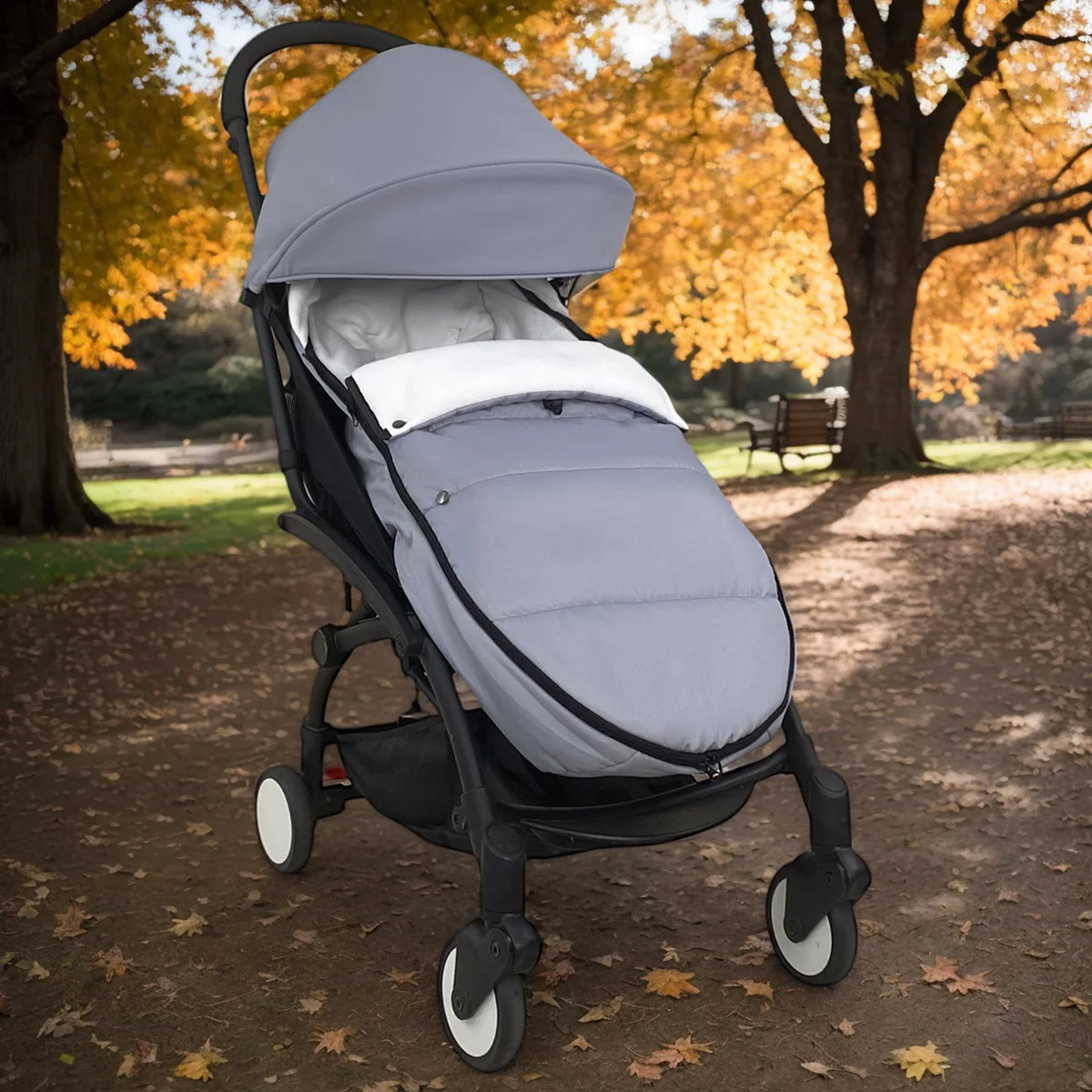 Cochecitos universales, chancelera Compatible con Babyzen YOYO, YOYO2, calcetines cálidos impermeables, accesorios para cochecito de bebé