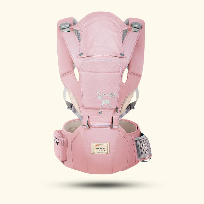 Portabebés ergonómico de 0 a 36M, portabebés tipo Hipseat para bebé, portabebés tipo canguro para ahorrar esfuerzo, para viaje de bebé