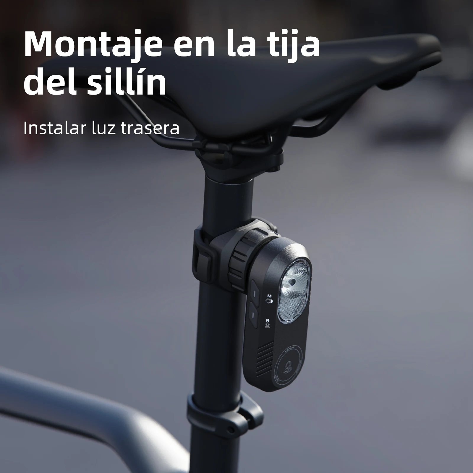CYCLAMI S14 Universal PC 360 °   Soporte Giratorio para Ciclocomputador, Soporte para GPS y Faro Delantero de Bicicleta de Montaña, Soporte para Luz Trasera