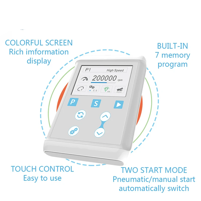 COXO-Motor eléctrico Dental c-puma INT +, micromotor sin escobillas con fibra óptica para unidad Dental, silla, pulido mínimamente invasivo