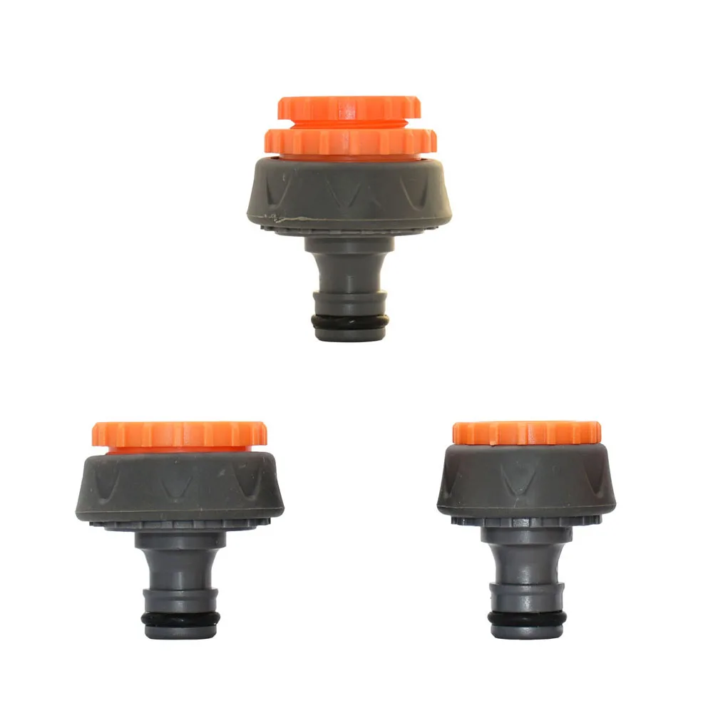 Conector rápido para manguera de jardín, acoplador de tubería de 1/2 3/4 y 1 pulgada, conector de parada de agua, junta de reparación, sistema de riego por goteo, manguera de 32/20/16mm