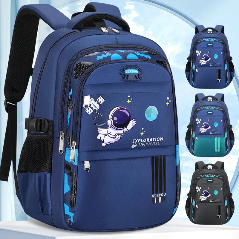 Mochila para niños, mochilas escolares para niños, Mochila escolar de astronauta, bolsa de libros primaria impermeable, Mochila Infantil