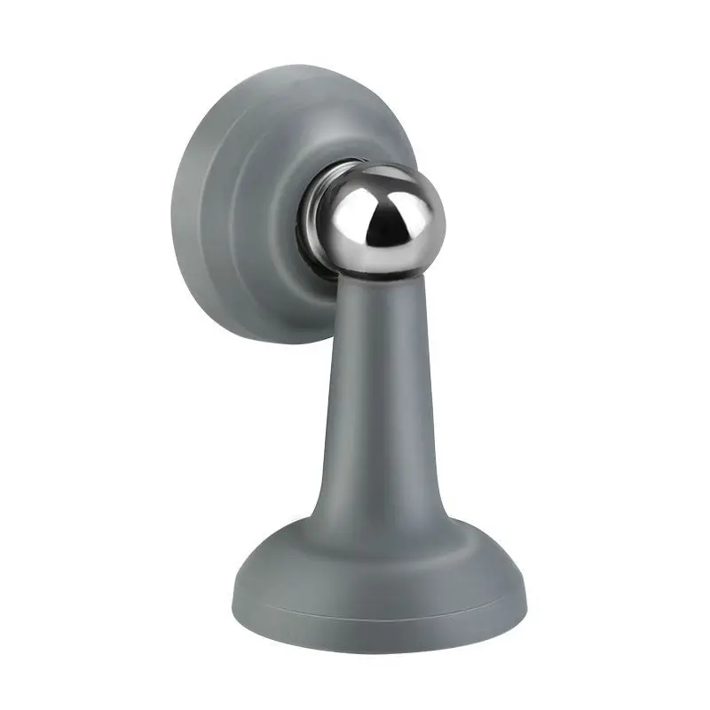 Tope de puerta sin perforación, soporte magnético de silicona para puerta, tope de puerta anticolisión, tope de puerta magnético para dormitorio, fijador de puerta de casa