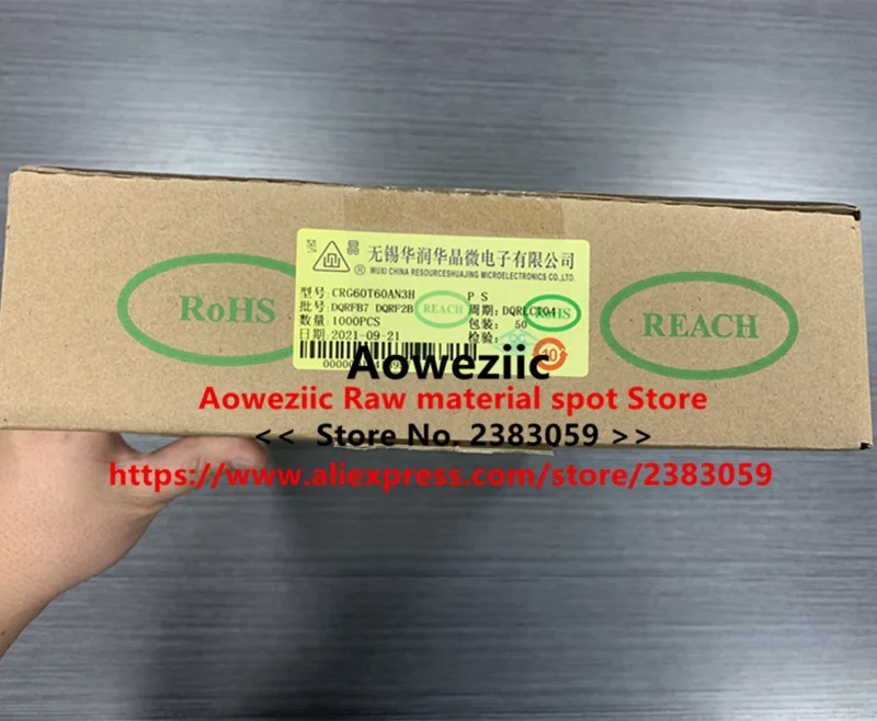 Aoweziic 2022+ 100% nuevo Original (nueva versión) CRG60T60AN3H G60T60AN3H reemplazar BT60T60 TO-247 Transistor IGBT 60A 600V