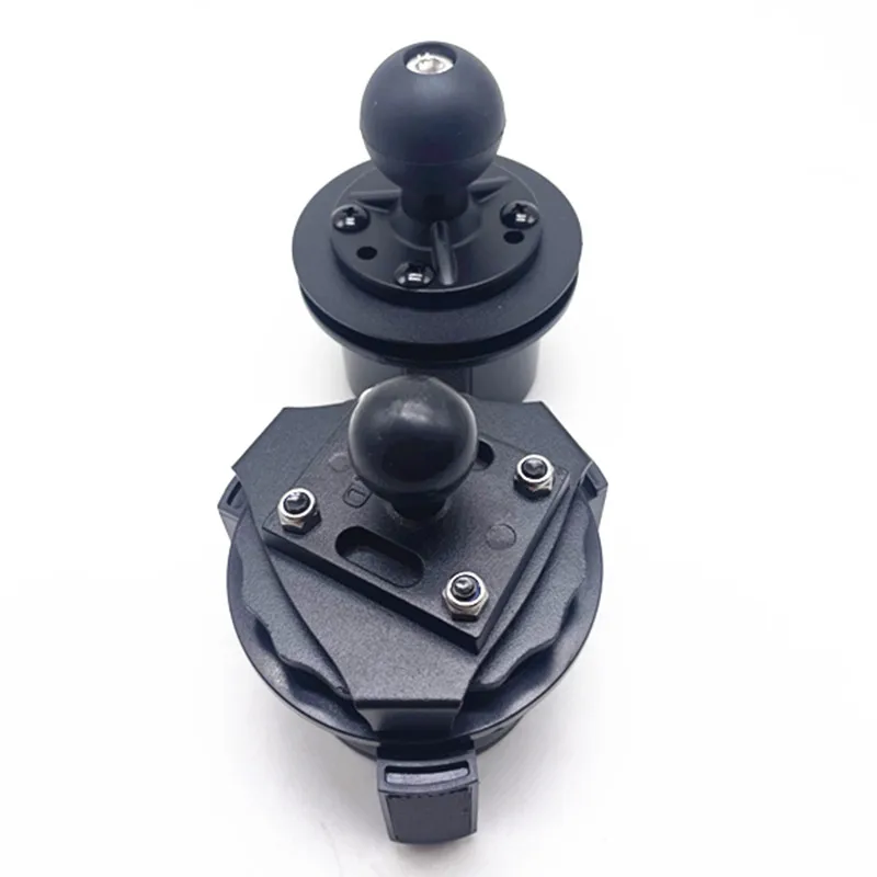 Soporte Universal para portavasos con bola de 1 pulgada/1,5 pulgadas para teléfonos móviles de coche, soporte GPS Para brazo de doble toma