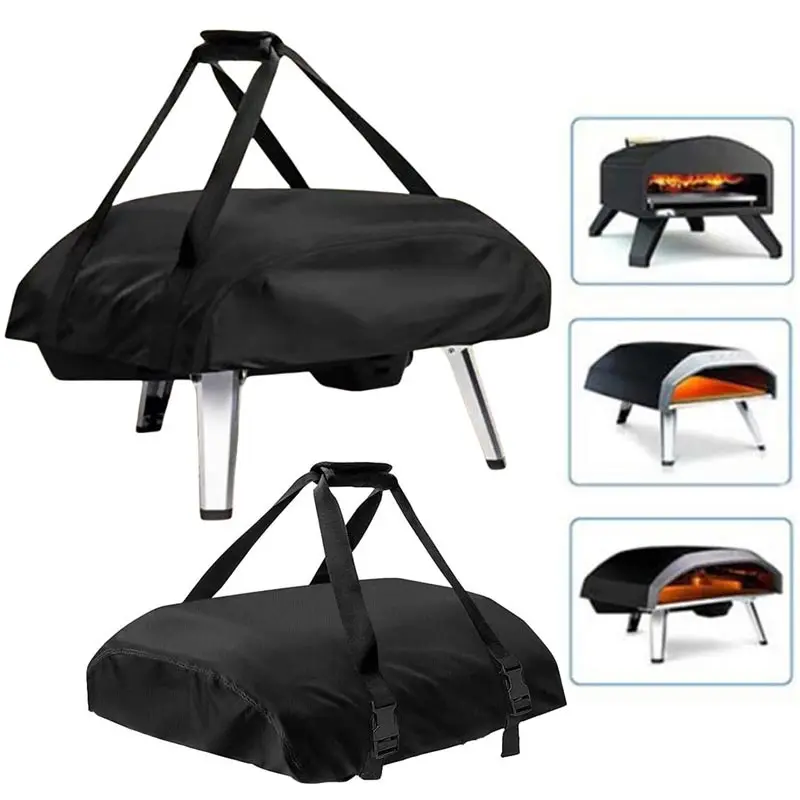 Funda para Horno de Pizza 210D Compatible con Ooni Koda 12 16, Protector Solar para Exteriores, a Prueba de Polvo, Impermeable, Funda para Parrilla, Accesorios para Barbacoa