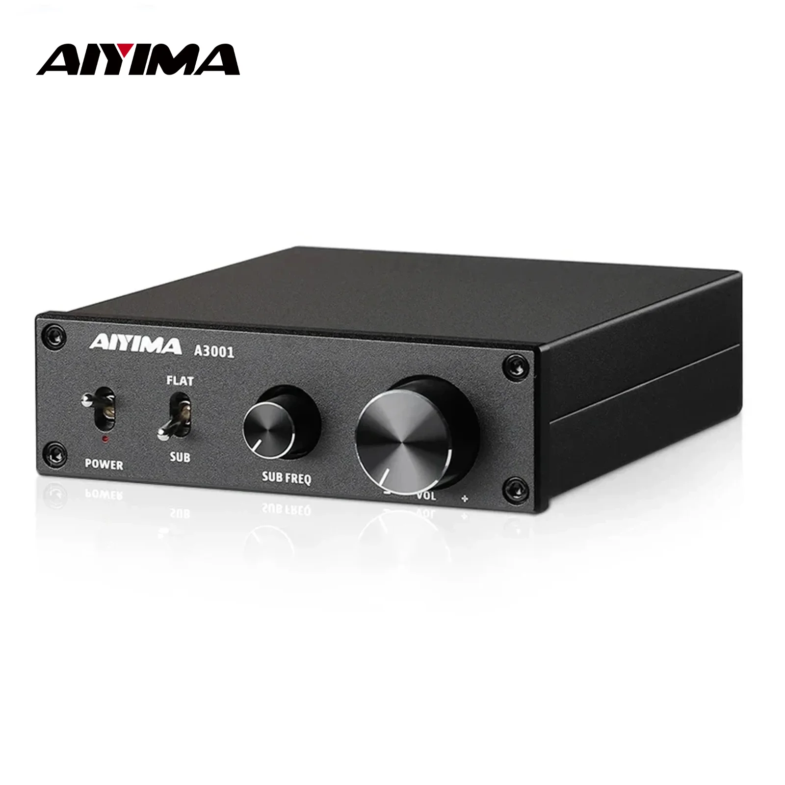 Amplificador de Subwoofer AIYIMA Audio A3001 TPA3255, Amplificador de Altavoz HIFI de 300W, Amplificador de Sonido Mono, Amplificador de Potencia Clase D, Amplificador de Audio para el Hogar
