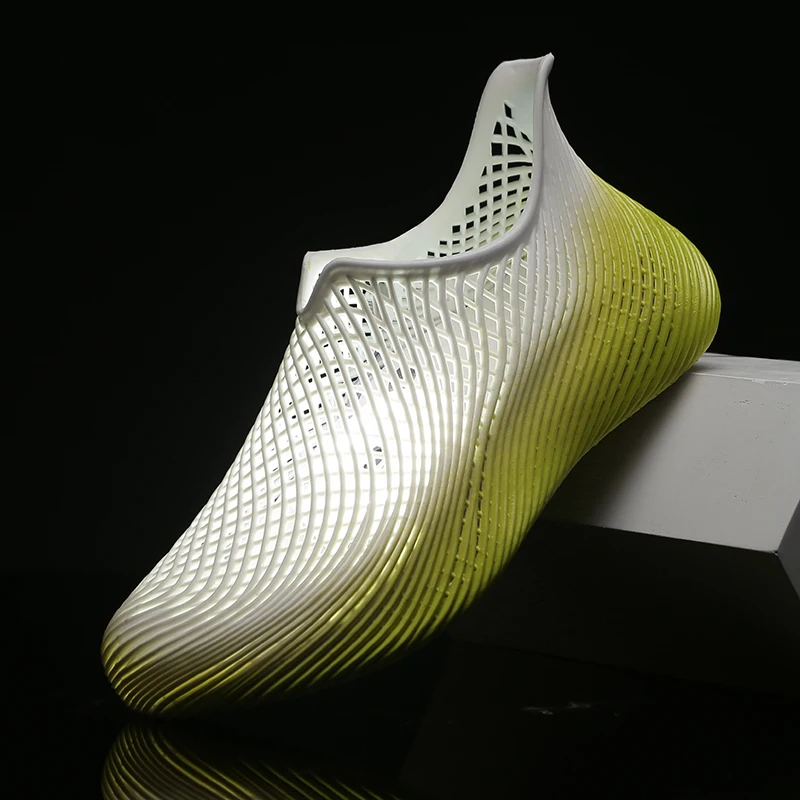 Zapatos de hombre, zuecos con estampado 3D de verano, zapatos ligeros antideslizantes y transpirables, zapatillas deportivas para correr al aire libre, sandalias para hombre