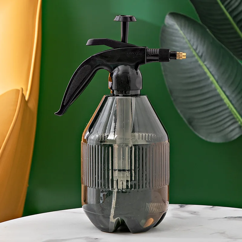 Botella pulverizadora de 750ml y 2L, regadera neumática multifunción para riego de flores para el hogar con gran capacidad
