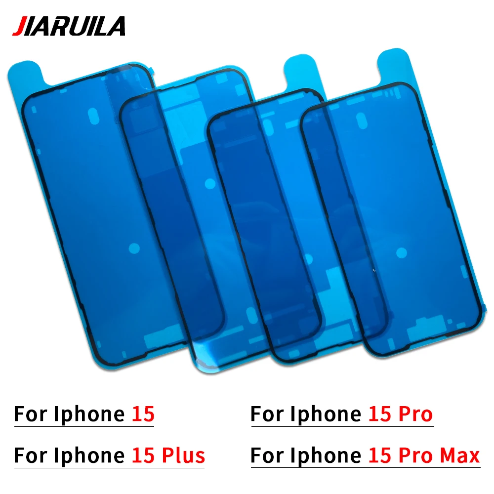 OEM para iPhone 11 12 13 14 15 Pro Max Plus pegamento para pantalla LCD pegatina impermeable cinta adhesiva de sellado de marco