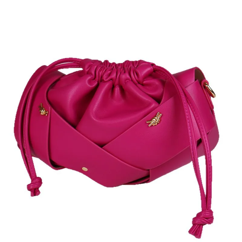 Bolsa de Pañales de Cuero de Lujo, Bolso Tote, Bandolera, Moderna, Casual, Simple, Única, Original, Retro, Bolso de Hombro para Mujer