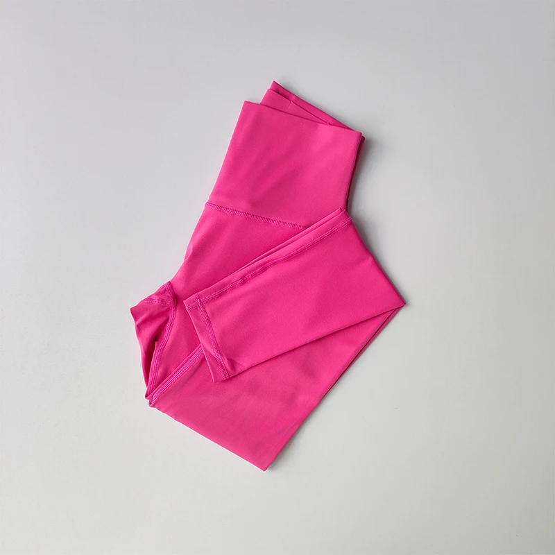 Leggings deportivos de alta gama para mujer, sensación desnuda, pantalones de Yoga de entrenamiento suave, medias de gimnasio energéticas para correr