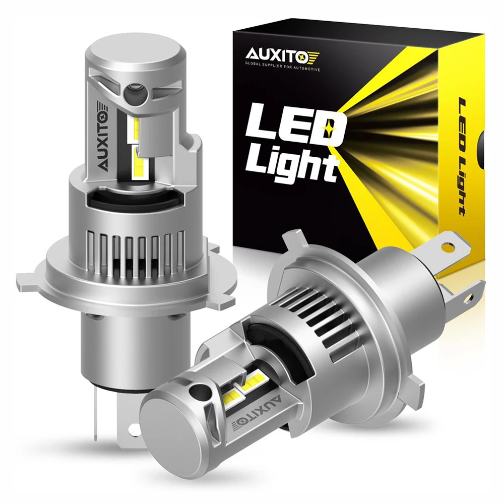 Bombilla LED Canbus sin Error, superbrillante, H7, H4, para Ford Fiesta, Ranger, Focus, Fusion, Kuga, H11, H8, 9006, 2 uds.