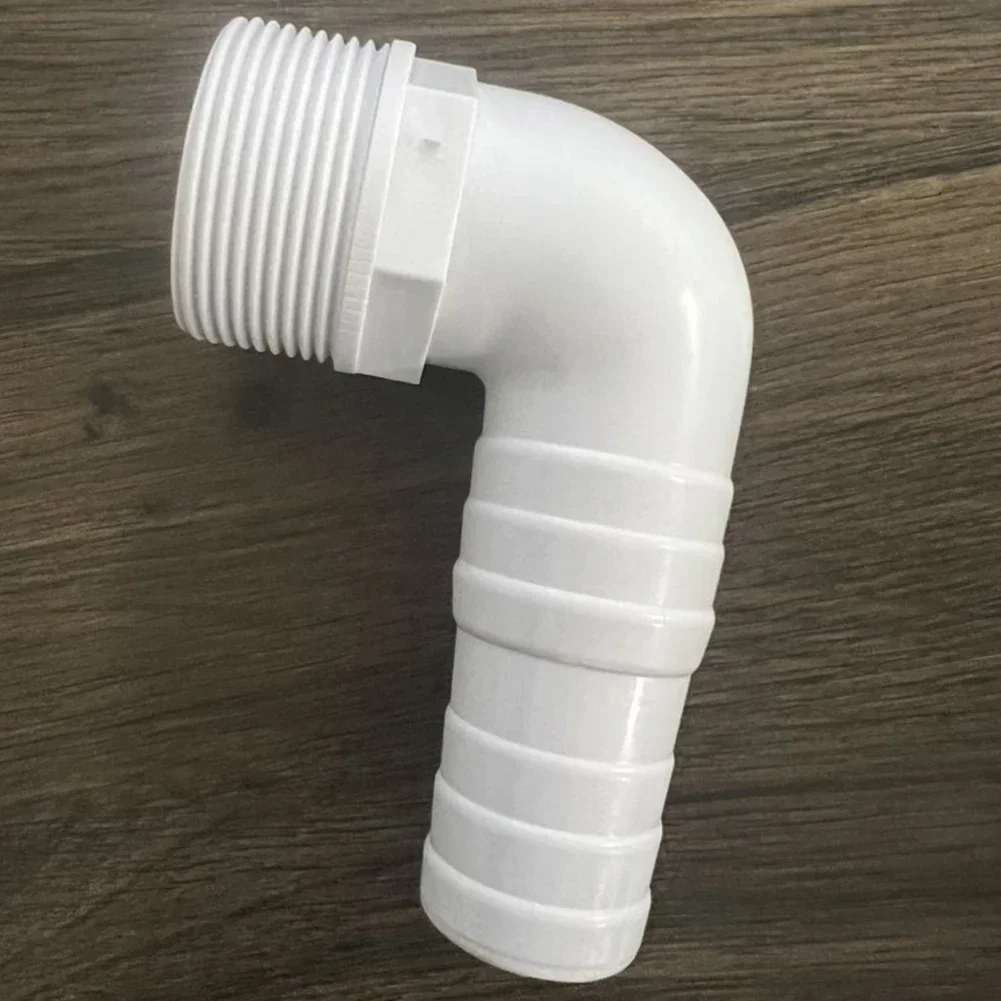 Adaptador de manguera de filtro de piscina para Poolzilla, conector adaptador de codo de piscina de 1,5 pulgadas 89070 con accesorios de tubería roscados de 1,5 pulgadas