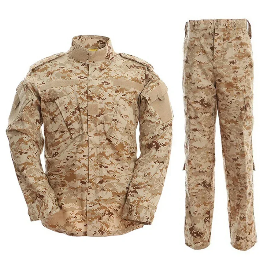 Uniforme táctico de camuflaje para exteriores, chaqueta Airsoft, ropa de combate, BDU Camo, traje de caza, chaqueta y pantalones de entrenamiento
