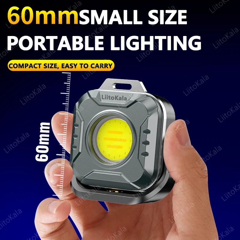 LiitoKala LF-986 Luces de trabajo LF-786 Mini Edition 1200mAh Batería 500LM LED COB