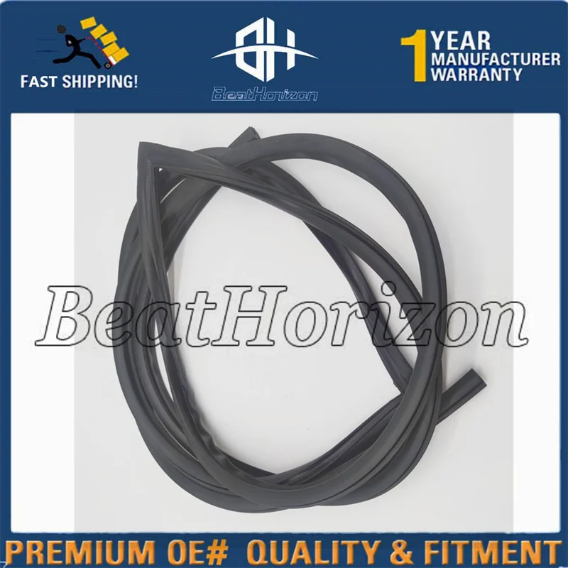 Embellecedor de sello de moldura superior del parabrisas trasero 51317027916   Ajuste para BMW 5 Series E60 525i 530i 528i 2004 2005 2006 2007 2008 2009 2010