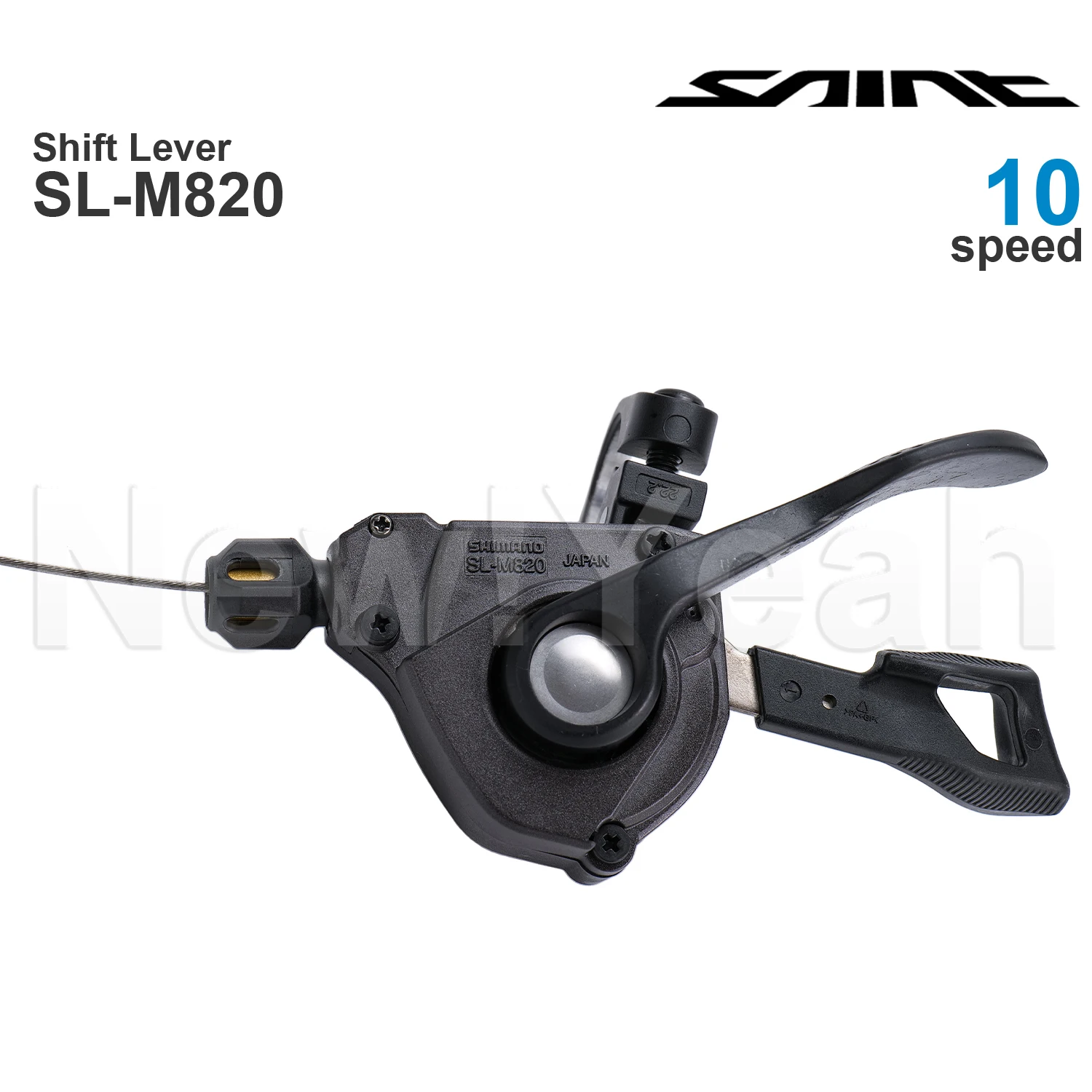 Grupo Shimano Saint M820 de 10 velocidades con palanca de cambios SL-M820 y desviador trasero RD-M820-SS, piezas originales de 10 velocidades.