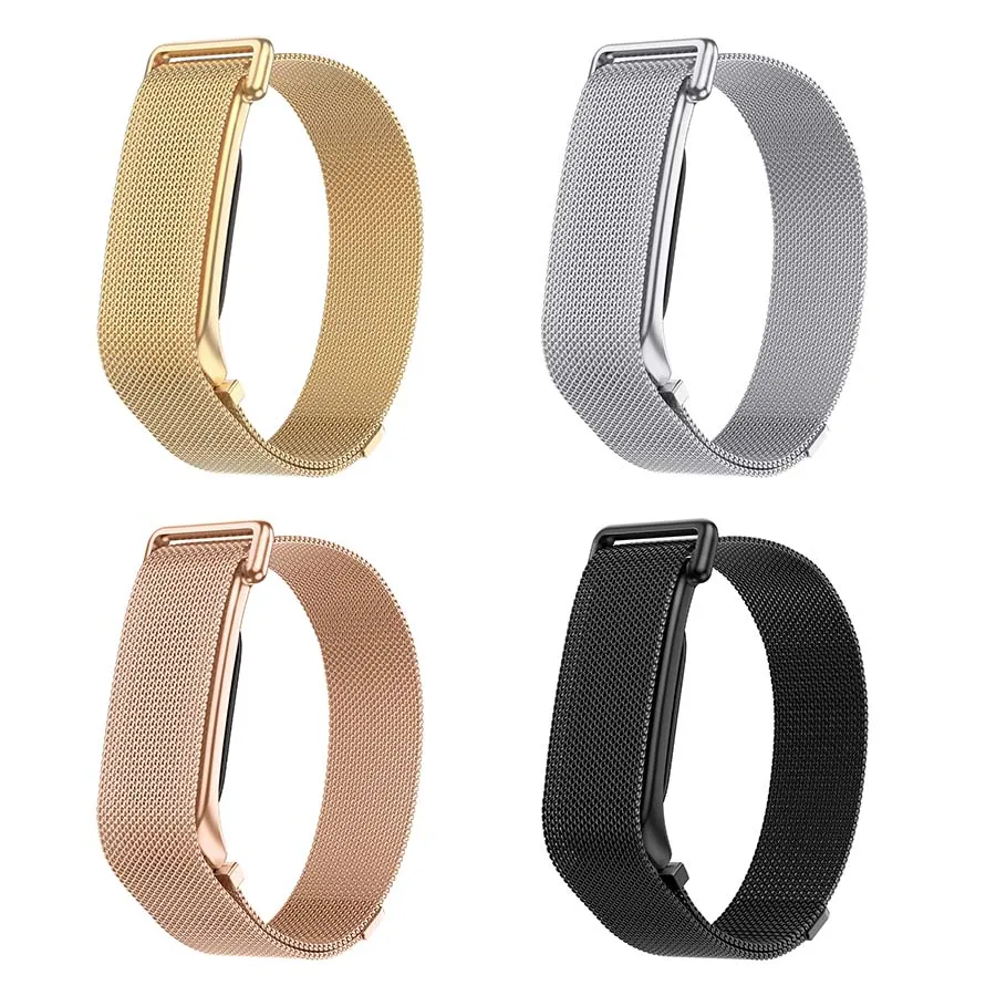 Correa magnética con bucle de Metal para reloj inteligente Google Fitbit Air, Correa de repuesto para pulsera Fitbit Air, accesorio para pulsera