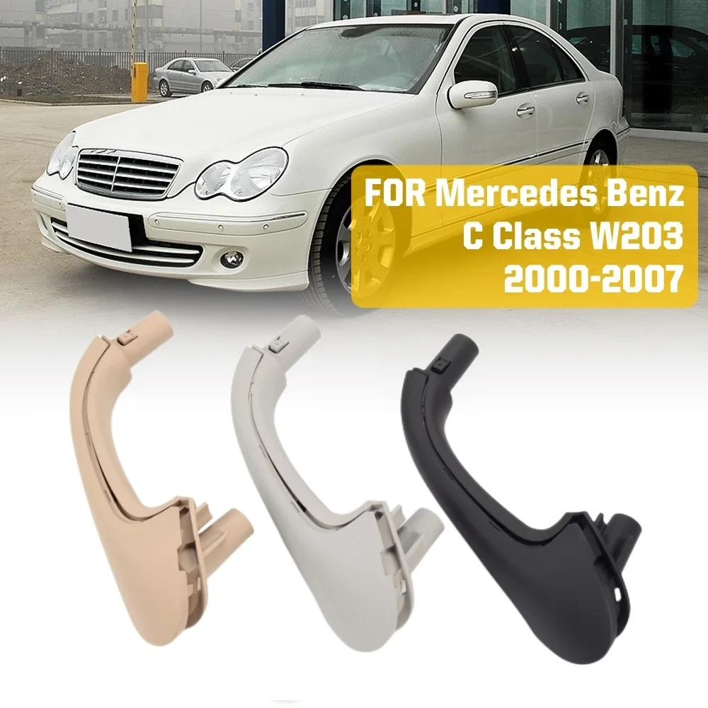 Cubierta de tirador de puerta delantera y trasera de coche para Mercedes Benz W203 C230 C240 C280 C320 C350 2000 2001 2002 2003 2004 2005 2006 2007
